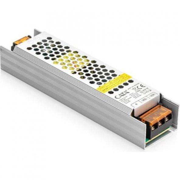 Cata CT-2576 10 Amper Şerit Led Trafosu 120W Slim Model 3 Çip ürün görseli 1