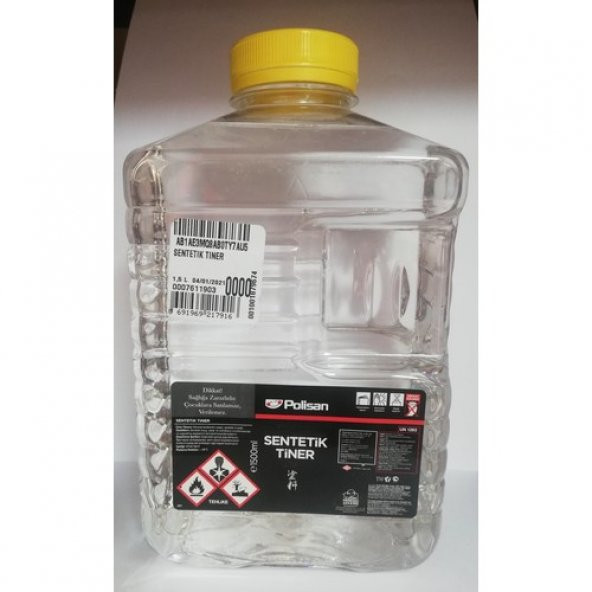 Polisan Sentetik Tiner 2500 ml ürün görseli 1