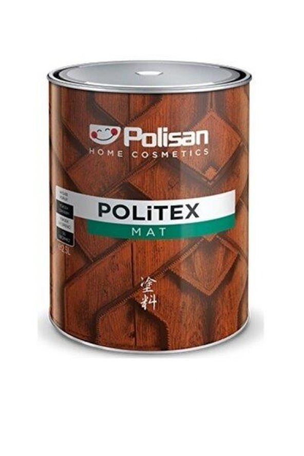Polisan Politex Dekoratif Mat Kiraz 0.75 Lt ürün görseli 1