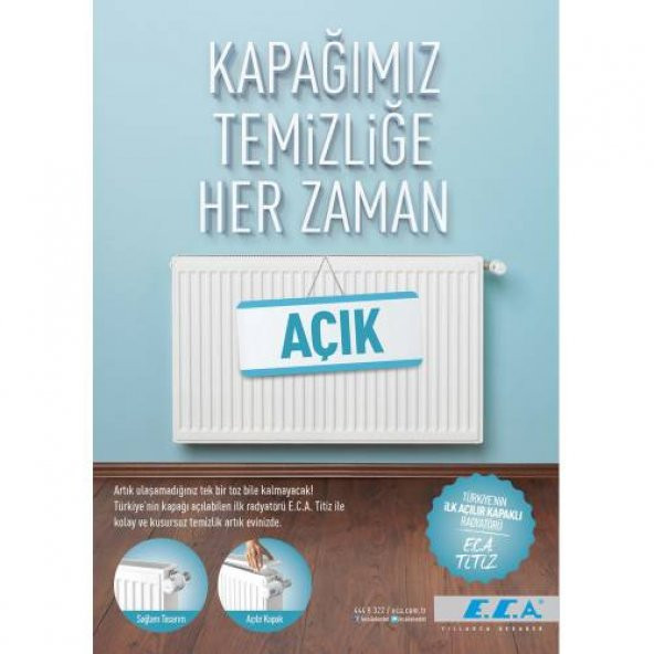 Eca Panel Radyatör 600x900 - Resim 2
