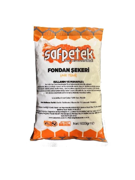 Safpetek Fondan Şekeri 1000 gr ürün görseli 1