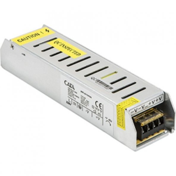 Cata CT-2577 21 Amper Şerit LED Trafosu 250W Slim Model 3 Çip ürün görseli 1