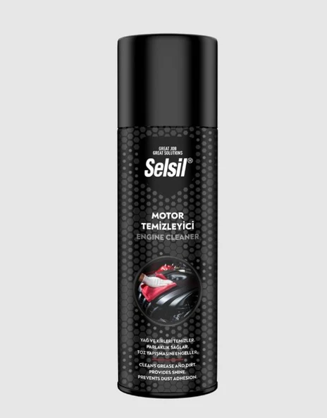 Selsil 500 ml Engine Cleaner Susuz Motor Temizleyici Sprey ürün görseli 1