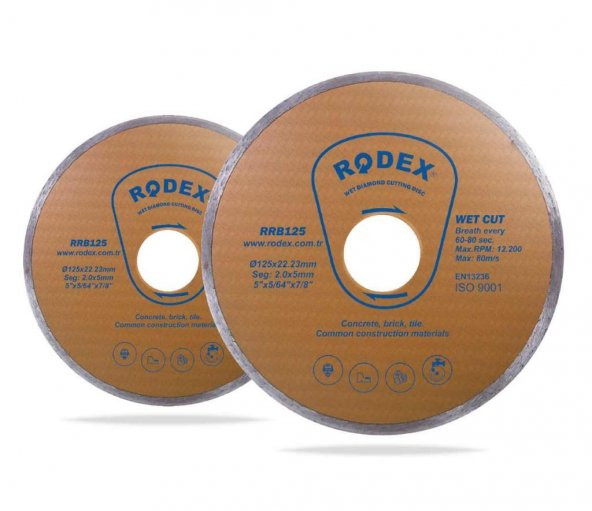 Rodex Sürekli Elmas Testere (Wet) 230 ürün görseli 1