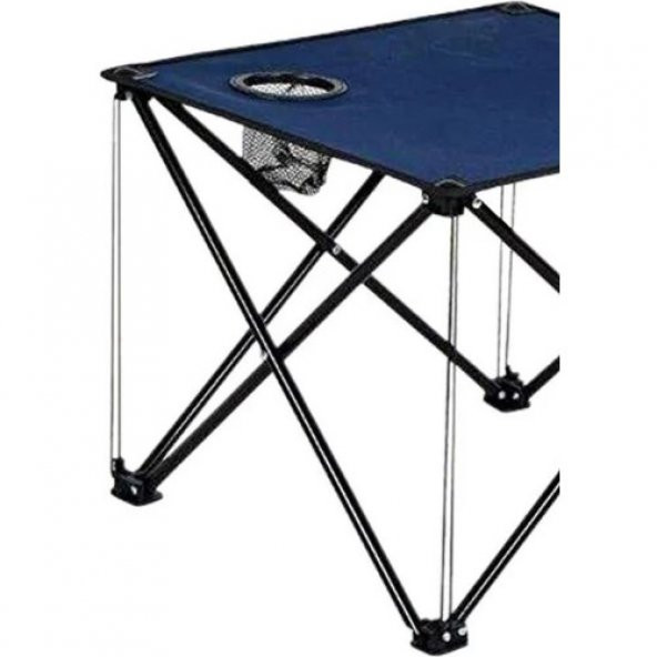 Trendyapimarket Katlanır Kamp Masası Lacivert 47cm - Resim 2