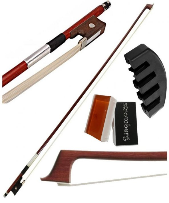 Stromberg Keman Yayı  4/4 Arşe Tam Boy Reçine + Susturucu Hediyeli ürün görseli 1