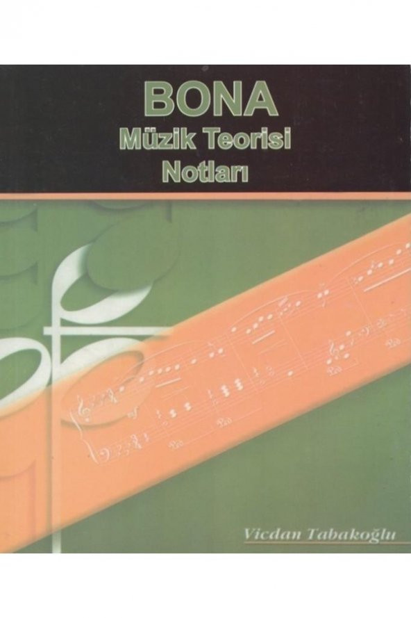 Bona Müzik Teorisi Notları Kitap Vicdan Tabakoğlu ürün görseli 1