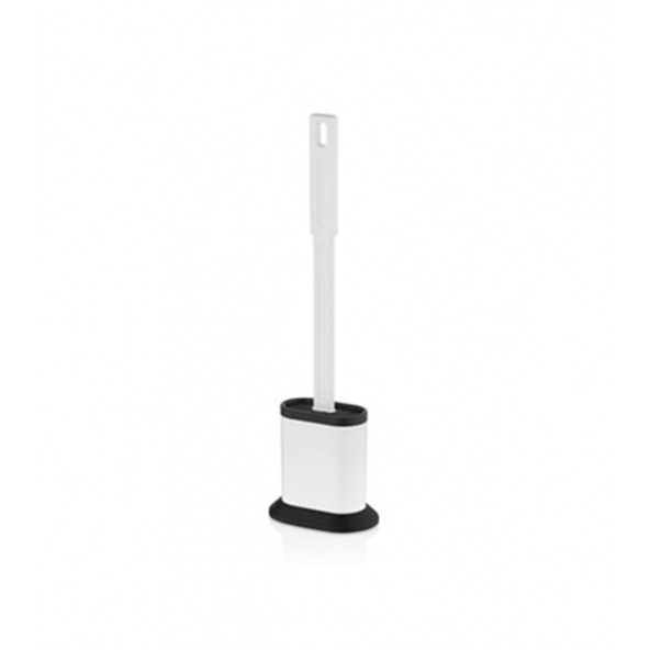Rulopak Oval Elite Silikon Tuvalet Fırçası Siyah ürün görseli 1