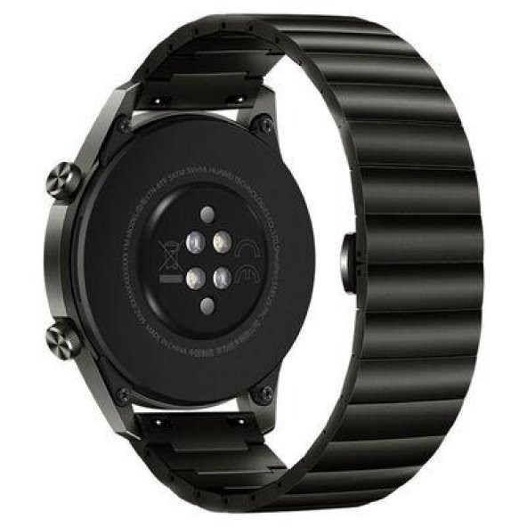 Oppo Watch 46mm 22mm Yandan Klipsli Paslanmaz Çelik Kordon + Metal Kordon Dönüştürücü ürün görseli 1
