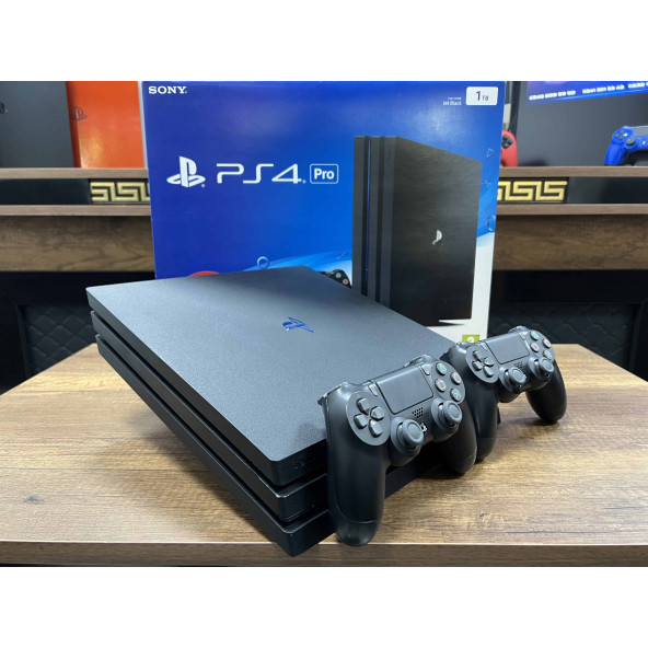 PTTAVM: PlayStation 4 Pro Kutulu 1 TB Çift Kol Playstation4 - ps4