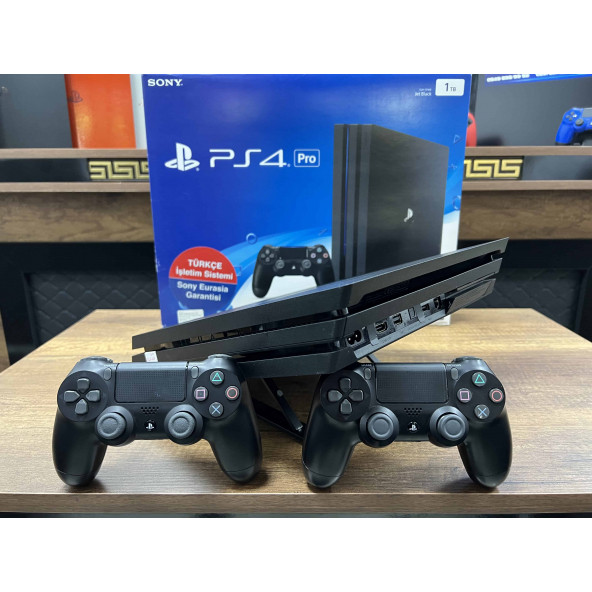 PTTAVM: PlayStation 4 Pro Kutulu 1 TB Çift Kol Playstation4 - ps4