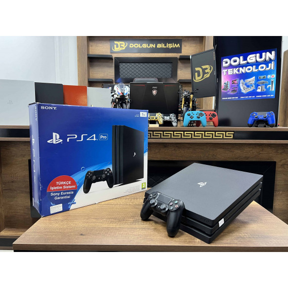 PlayStation 4 Pro Kutulu 1 TB Tek Kol  Playstation4 - ps4 - PS4 - Ps4 (İKİNCİ EL) ürün görseli 1