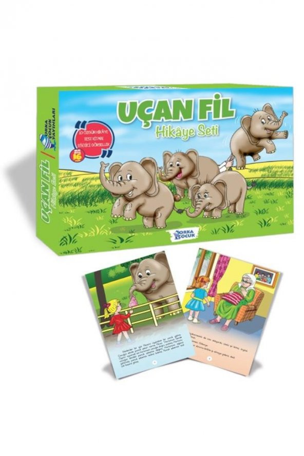 Orka 1. Sınıf Uçan Fil Hikâye Seti (10 Kitap) ürün görseli 1