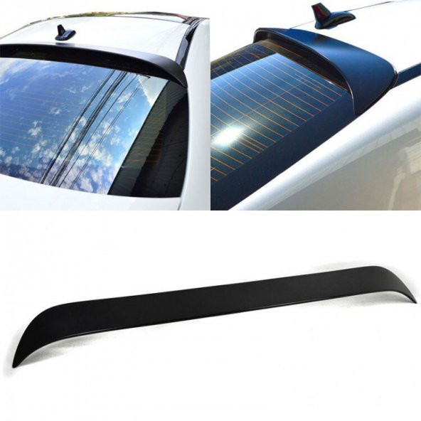 Mercedes Cla W117 12 - 18 Cam Üstü Spoiler Pianoblack ürün görseli 1