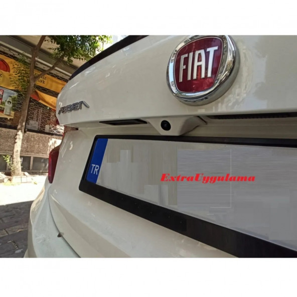 Fiatextra Egea Sedan Kamera Kapağı (Beyaz)(Siyah - Resim 5