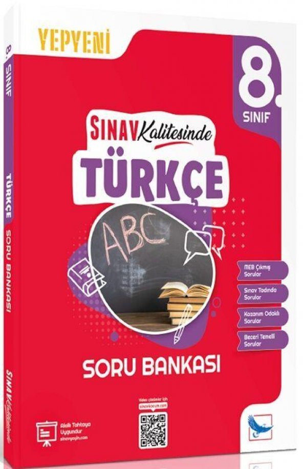8. Sınıf Türkçe Sınav Kalitesinde Soru Bankası Sınav Yayınları ürün görseli 1