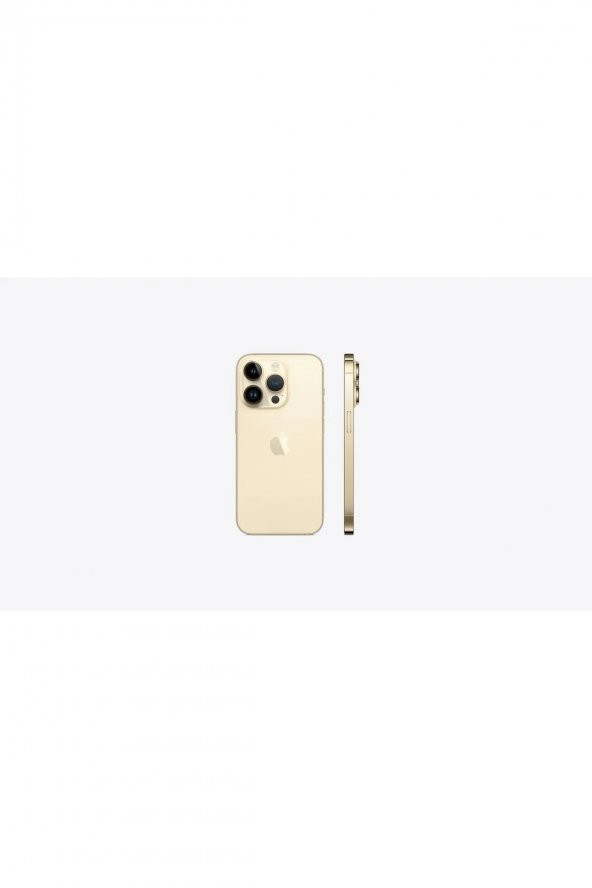Iphone 14 Pro Max Batarya Pil Kapağı - Gold ürün görseli 1
