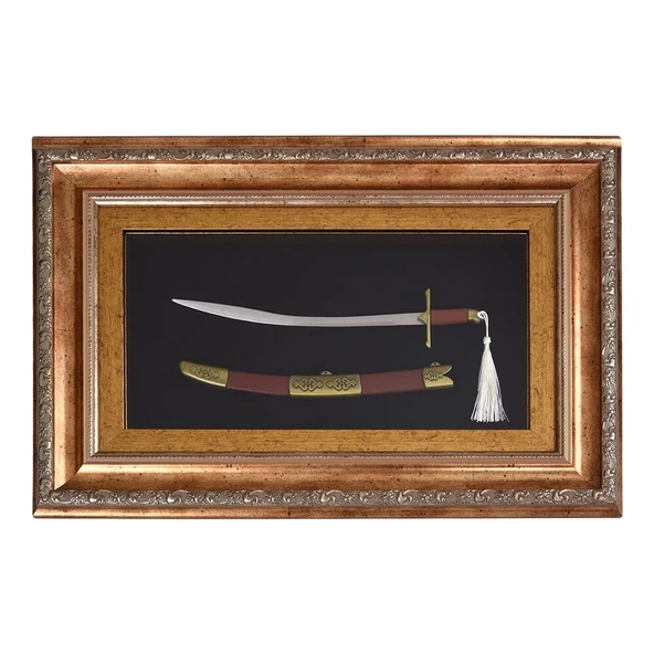 Nakkaş Çerçeveli Dekoratif Tablo No2 55x37 cm ürün görseli 1