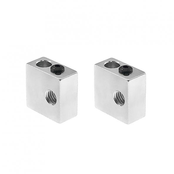3d Yazıcı Isıtıcı Alüminyum Blok Mk7-Mk8 20x20x10 ürün görseli 1