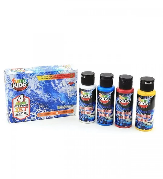 Funny Kids 4x70ml Pouring Set / ürün görseli 1