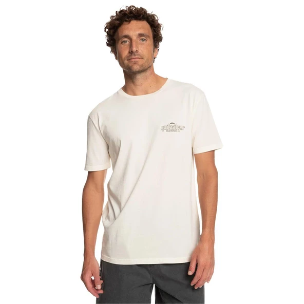 Quiksilver QUIKWORDS M TEES Erkek T-Shirt EQYZT07263-WDW0 ürün görseli 1