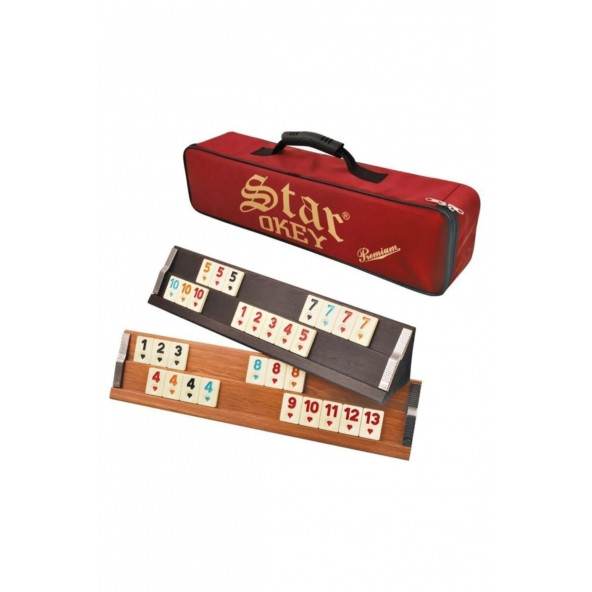 STAR PREMIUM ÇANTALI OKEY TAKIMI ürün görseli 1