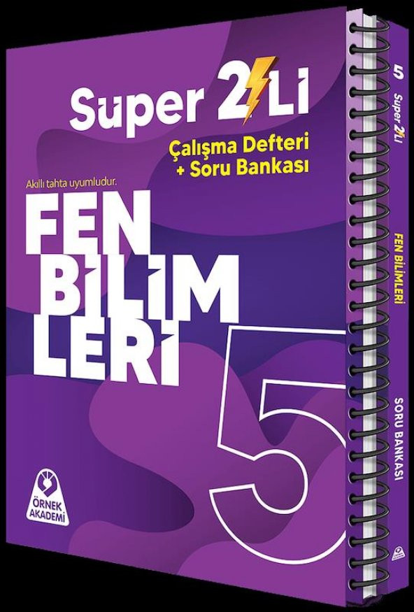 5. Sınıf Süper İkili Fen Bilimleri Seti Örnek Akademi ürün görseli 1