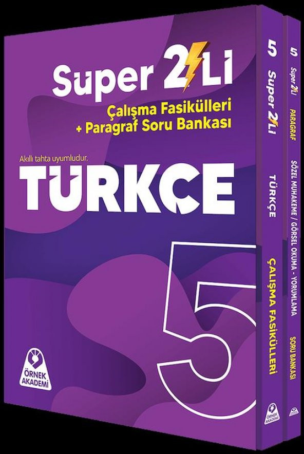 5. Sınıf Süper İkili Türkçe Seti Örnek Akademi ürün görseli 1