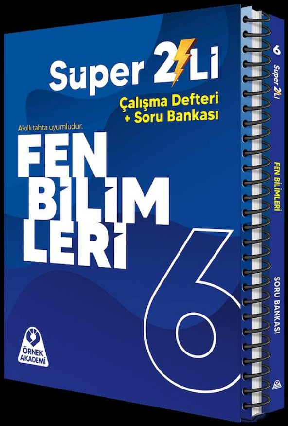 6. Sınıf Süper İkili Fen Bilimleri Seti Örnek Akademi ürün görseli 1