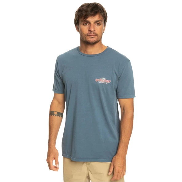 Quiksilver QUIKWORDS M TEES Erkek T-Shirt EQYZT07263-BYG0 ürün görseli 1