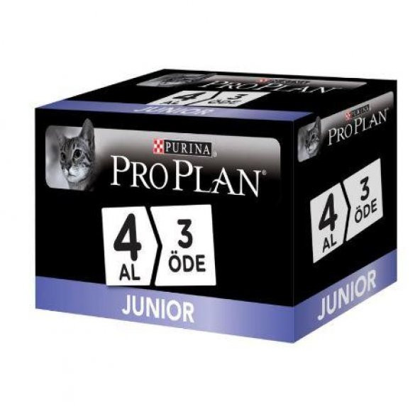 Pro Plan Junior Tavuklu Yavru Kedi Konserve 85gr 4 Al 3 Öde ürün görseli 1