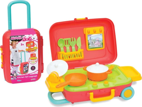 Minnie Mouse Mutfak Set Bavulum 4790 ürün görseli 1