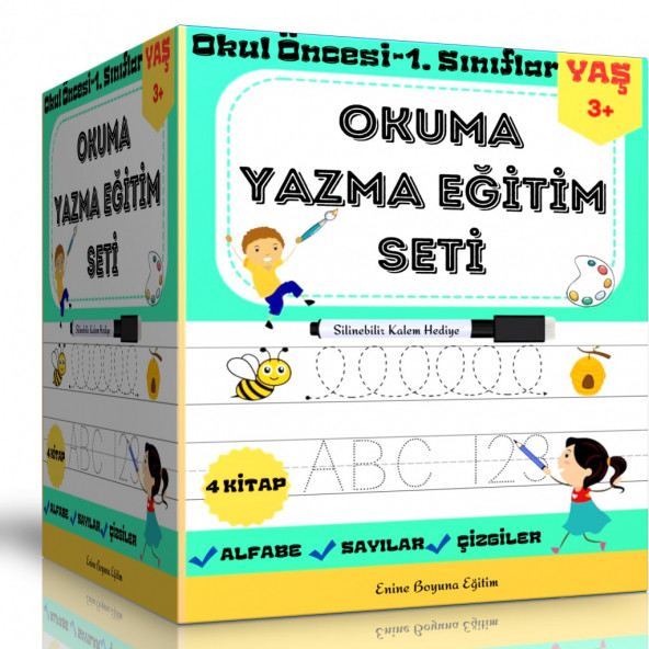 Okuma Yazma Eğitim Seti (YAZ-SİL) ürün görseli 1