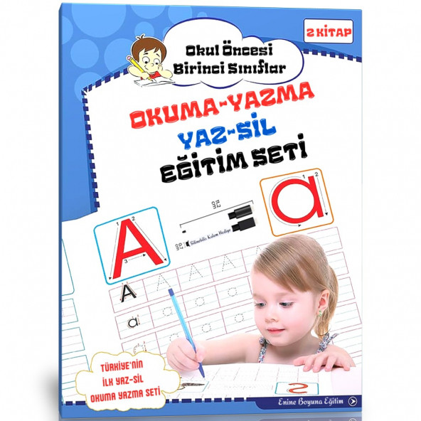 Okuma YAZMA Öğreten YAZ SİL Kitapları ürün görseli 1