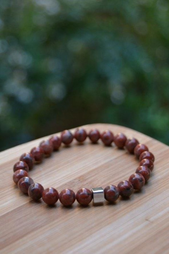 STONEAGE Jasper Unisex Bileklik - Resim 3