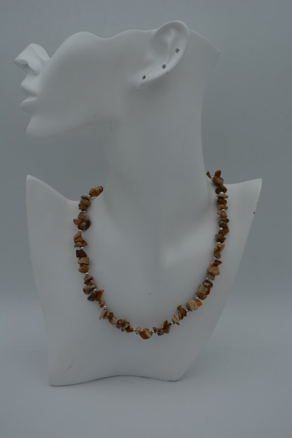 STONEAGE JASPER TAŞLI KOLYE ürün görseli 1