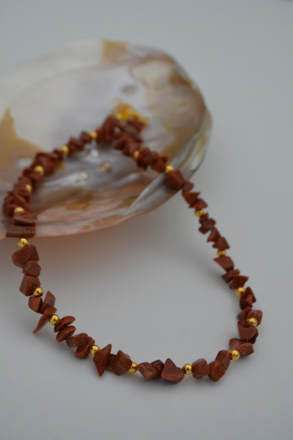 STONEAGE YILDIZ TAŞI TASARIM KOLYE - Resim 5
