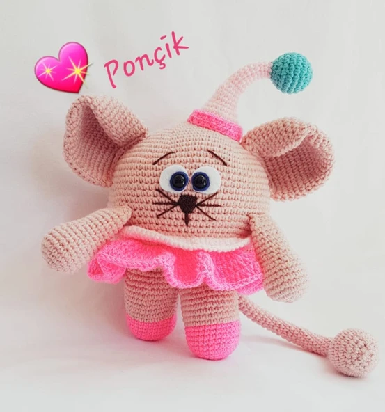 Ponçik Amigurumi Organik Oyuncak ürün görseli 1