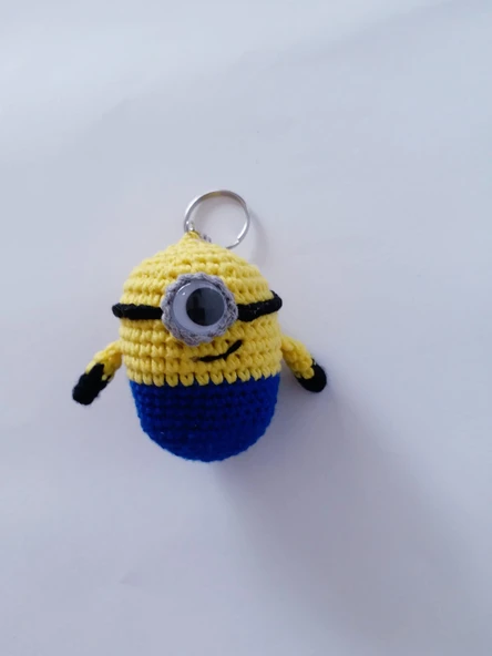 Minions Amigurumi Organik Anahtarlık ürün görseli 1