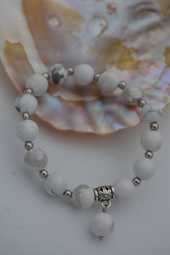 STONEAGE JEWELLERY Havlit Taşından Spor Bileklik ürün görseli 1
