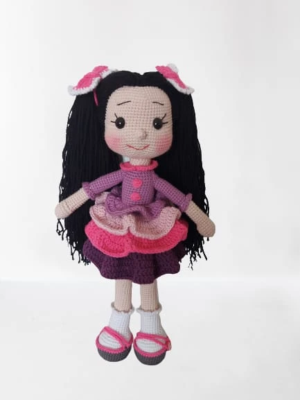 Elif Bebek Amigurumi Organik Oyuncak ürün görseli 1