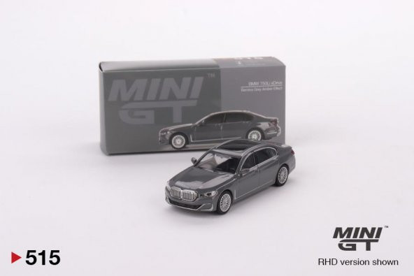 Mini GT BMW 750Li xDrive Bernina Grey Amber Effect - 515 ürün görseli 1