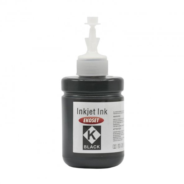 Ekoset Epson L655 uyumlu Siyah Muadil Mürekkep 140 ml ürün görseli 1