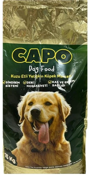 Capo Pet Food Kuzulu Yetişkin Köpek Maması 15 Kg ürün görseli 1