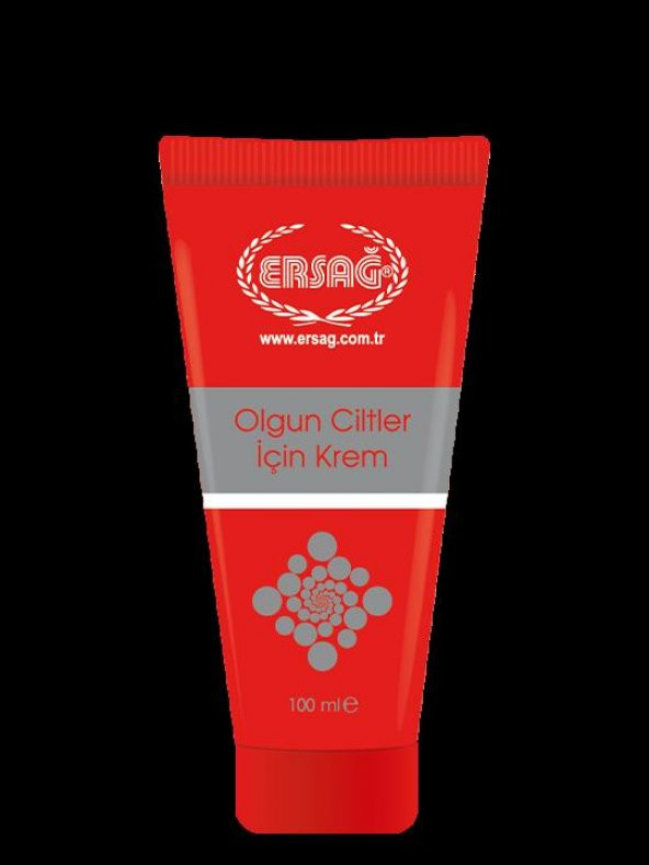 ERSAĞ OLGUN CİLTLER İÇİN KREM 100 ML ürün görseli 1