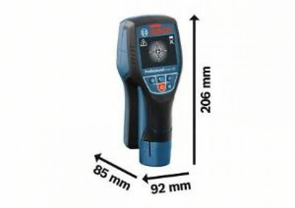 D-TECT 120 DUVAR TARAMA CİHAZI - Resim 2