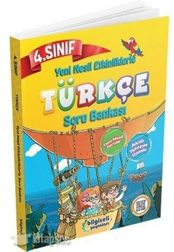 Bilgiseli Yayınları 4. Sınıf Türkçe Yeni Nesil Etkinliklerle Soru Bankası ürün görseli 1