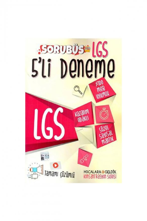 Çözüm Yayınları 8.Sınıf  Konsantrasyon Denemeleri ürün görseli 1