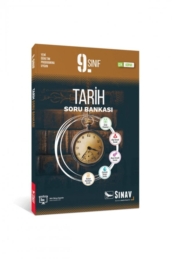 Sınav Yayınları 9.Sınıf Tarih Soru Bankası ürün görseli 1