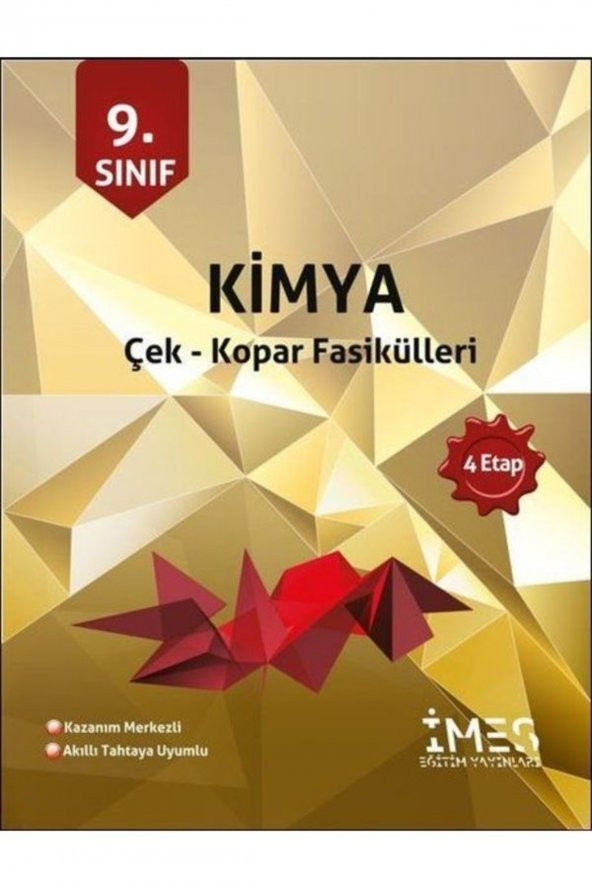 İMES Eğitim Yayınları 9. Sınıf Kimya Çek Kopar Fasikülleri ürün görseli 1